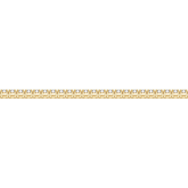 Lab Grown Round Diamond Tennis Bracelet in 14k Yellow Gold (2 cctw F/G  VS2/SI1)